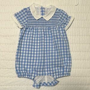 Janie and Jack boys bubble romper